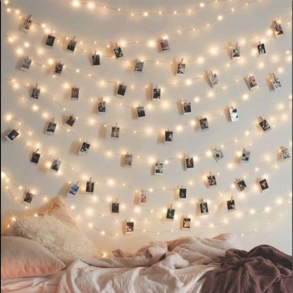 Battery operated string lights